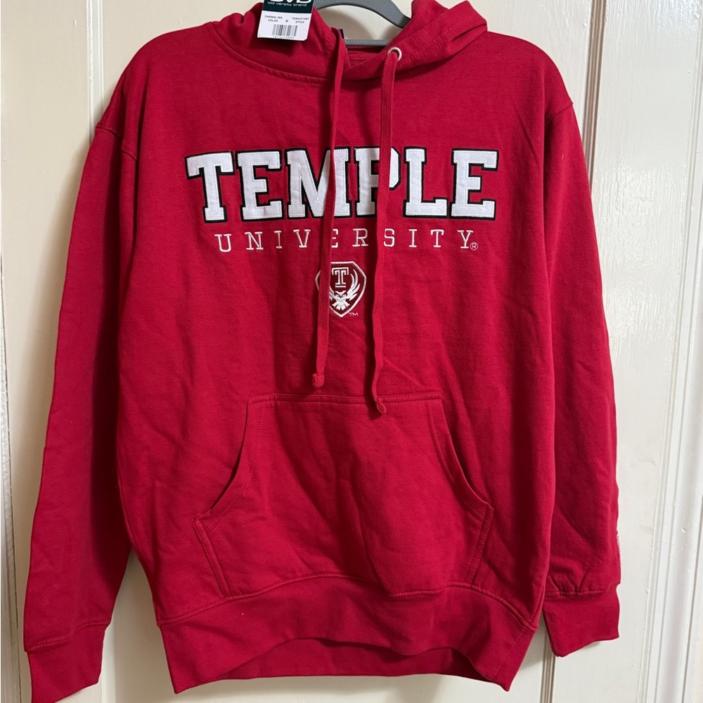 Temple University Red Men's Hoodie
